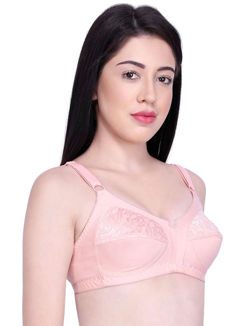 wome lace detailed t-shirt bra - 21262647 -  Standard Image - 2