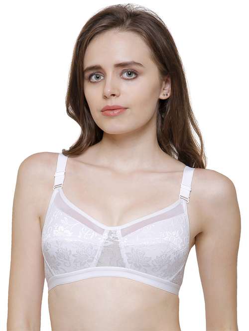women lce detailed regular bra