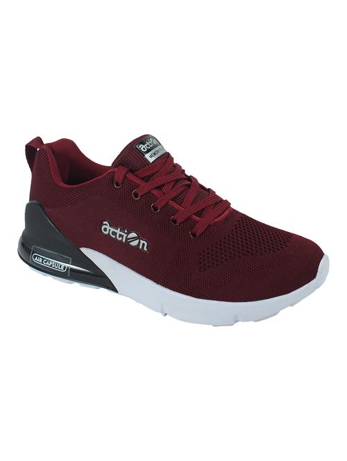 maroon sport shoes - 21265909 -  Standard Image - 0