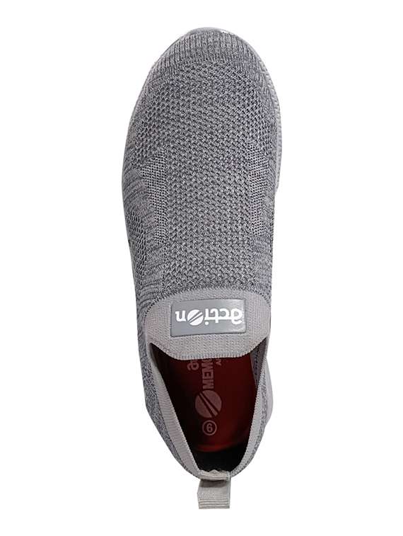 grey slip on shoes - 21265912 -  Standard Image - 2