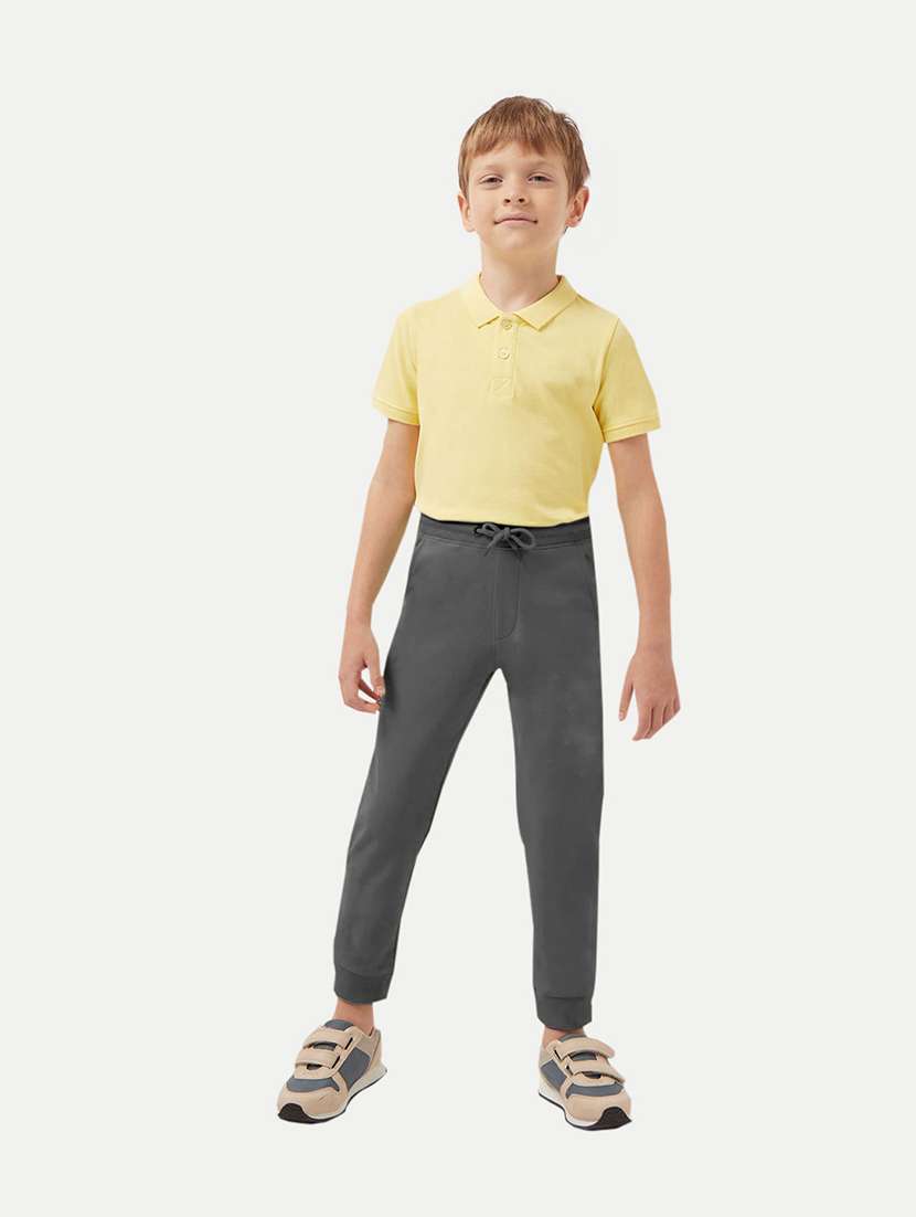 boys solid casual jogger - 21268477 - Standard Image - 2