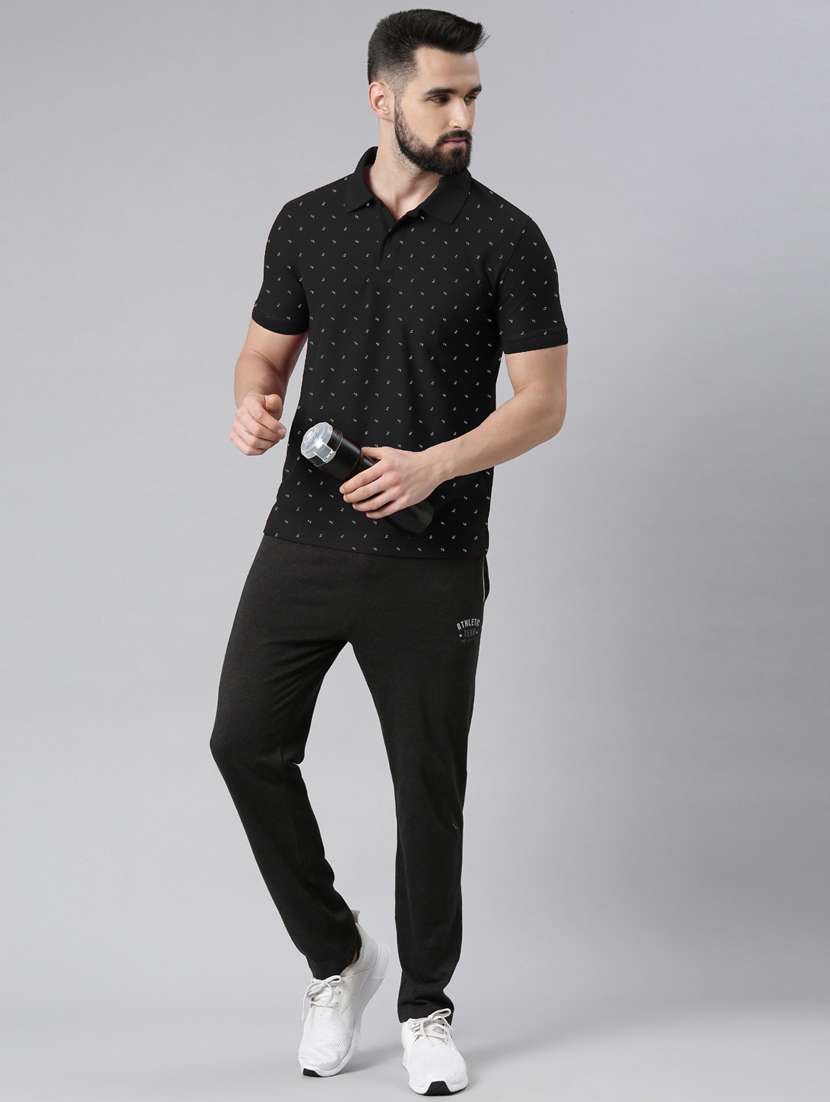 men printed all over print polo t-shirt - 21269263 - Standard Image - 2