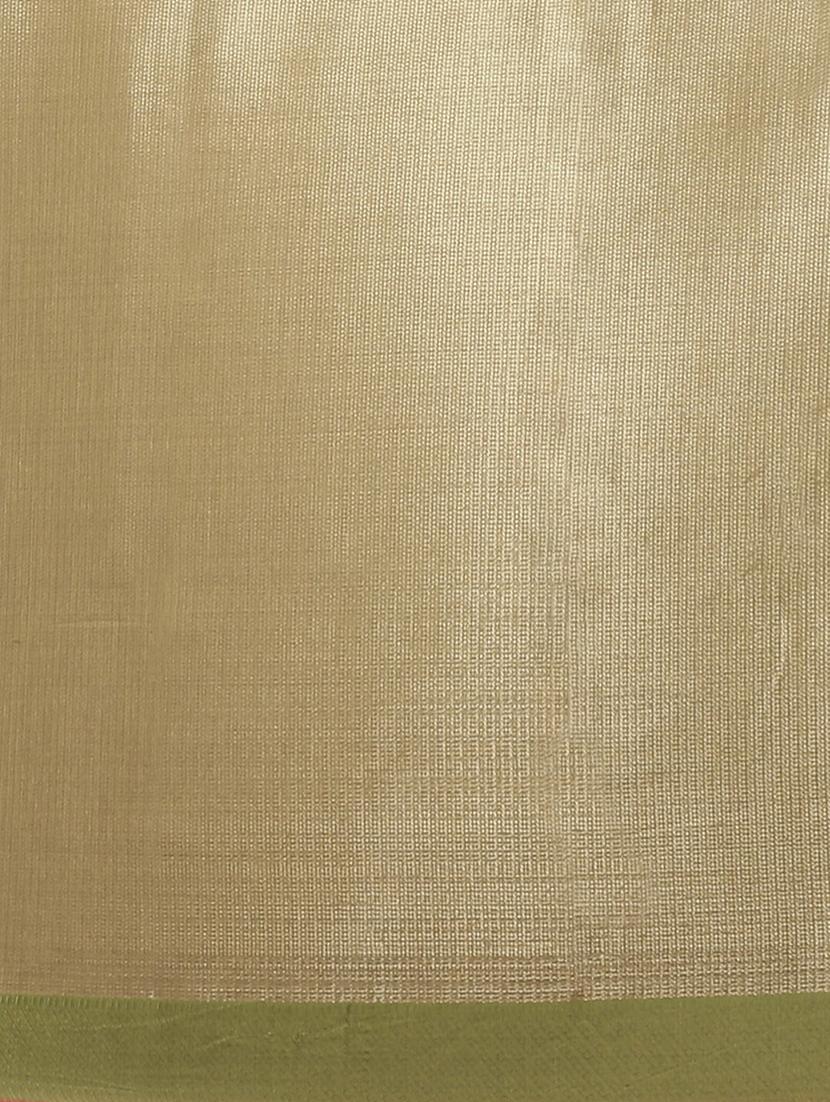 olive liva banarasi saree with blouse - 21271392 - Standard Image - 2