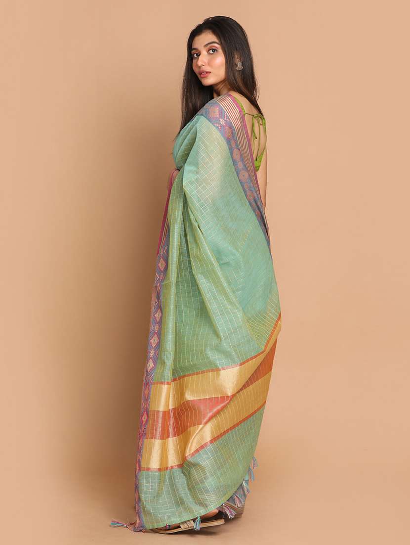women self design handloom saree - 21271488 - Standard Image - 2