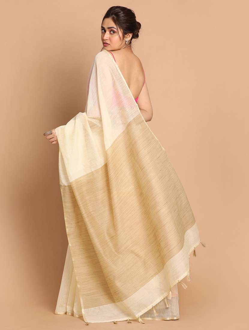 women handloom saree with blouse - 21271501 - Standard Image - 2