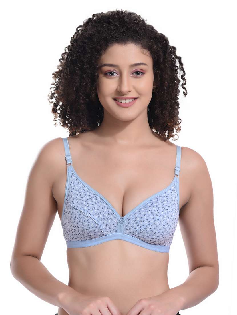 women printed t-shirt bra