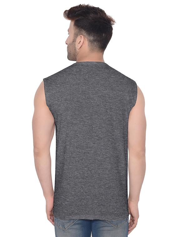 men plain sleeveless t-shirt - 21274842 - Standard Image - 2