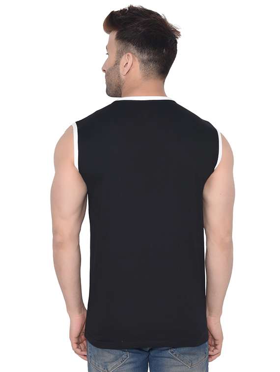 men plain sleeveless t-shirt - 21274884 -  Standard Image - 2