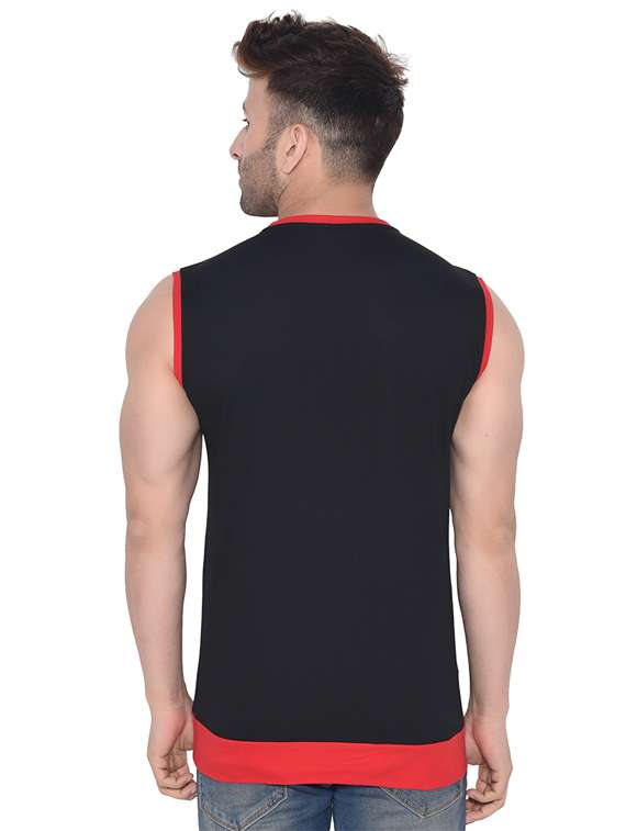 men plain sleeveless t-shirt - 21274900 -  Standard Image - 2