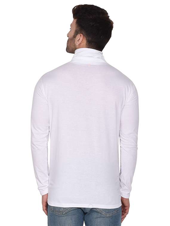 men solid long sleeves high neck t-shirt - 21274941 -  Standard Image - 2