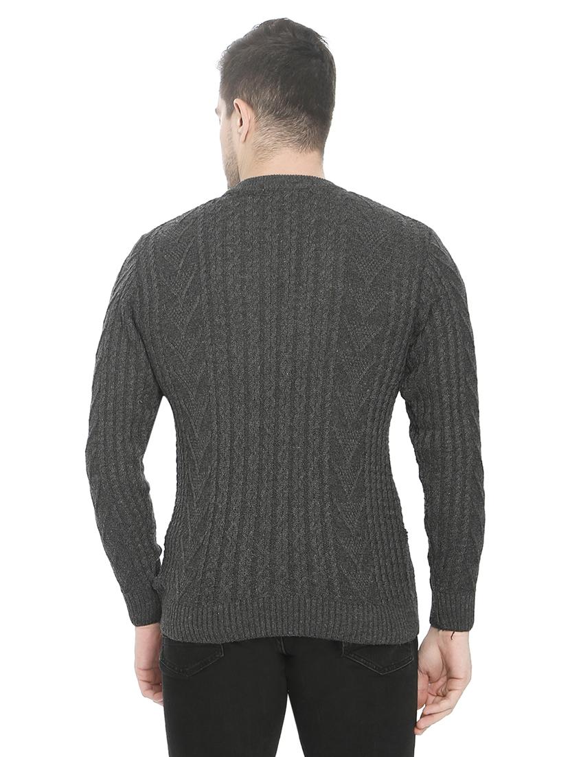 men black self design cardigans - 21275133 - Standard Image - 2