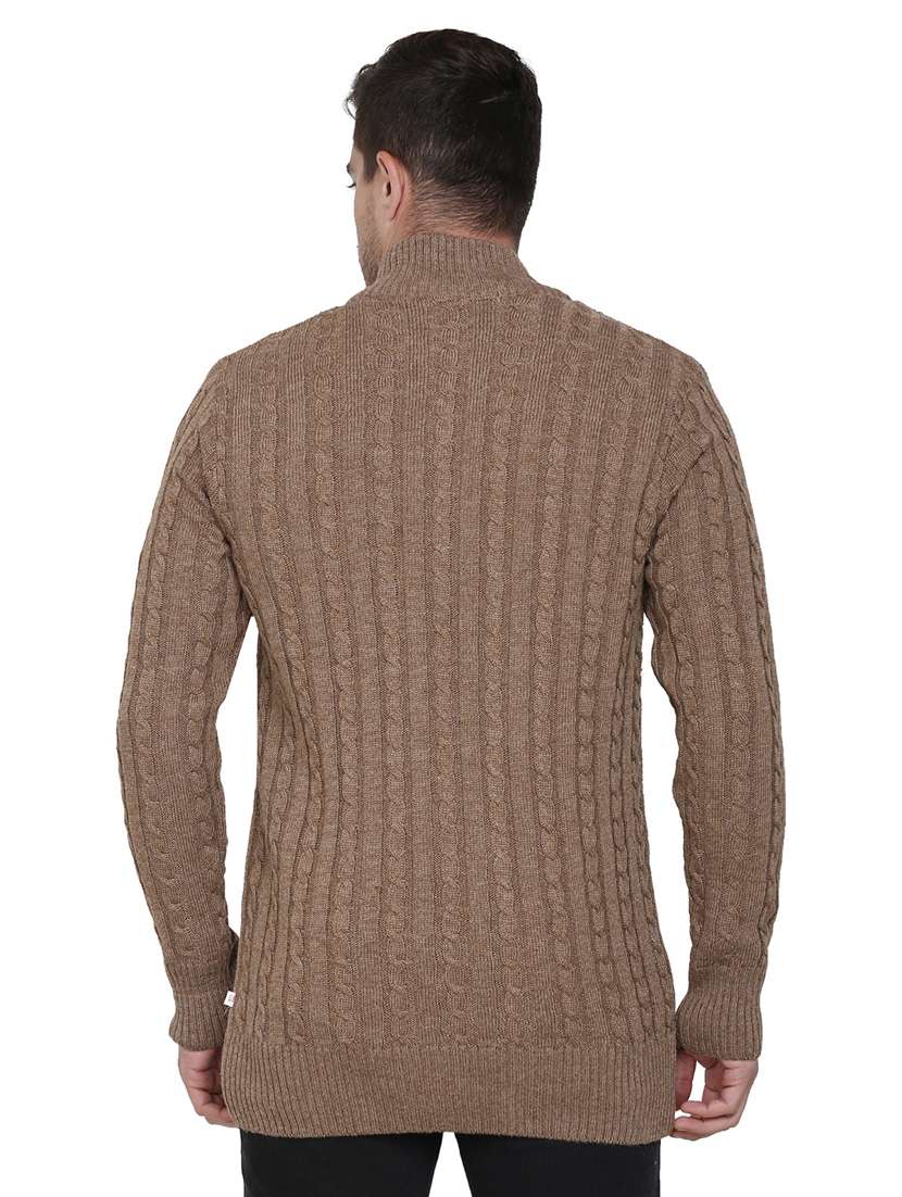 men self design cardigans - 21275145 - Standard Image - 2
