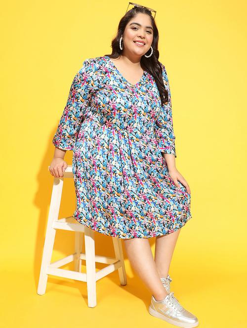 plus size women a-line dress - 21275424 - Standard Image - 0