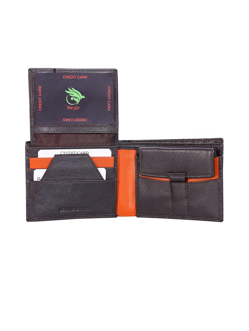 brown leather wallet - 21276381 - Standard Image - 2