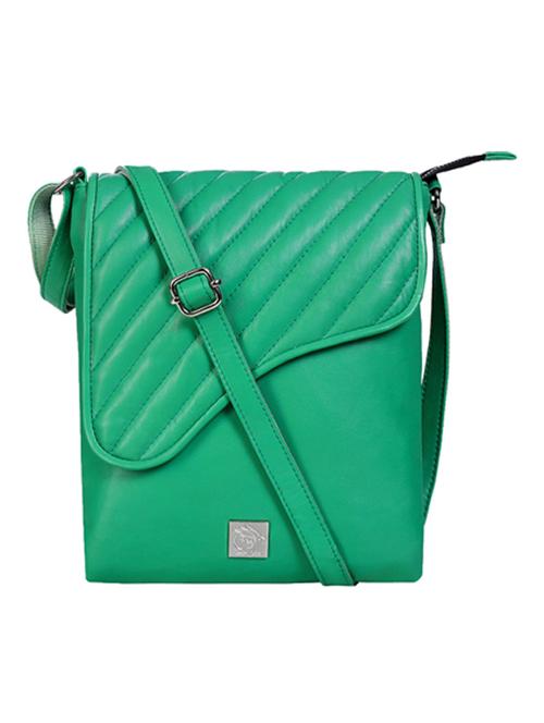 green leather sling bag - 21276648 - Standard Image - 0