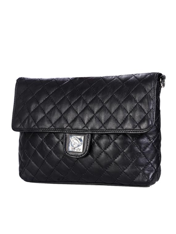 black leather sling bag - 21276650 - Zoom Image - 0