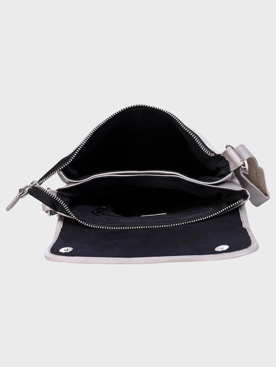 grey leather sling bag - 21276651 - Standard Image - 2
