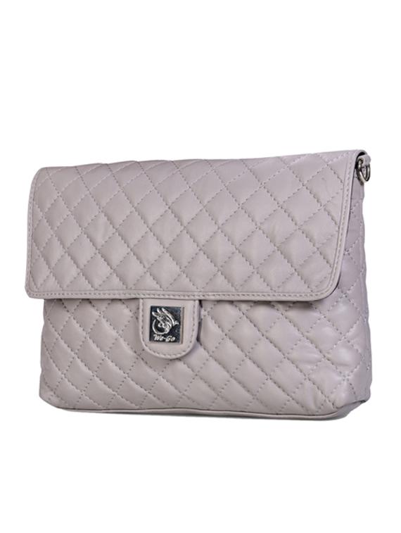 grey leather sling bag - 21276654 - Zoom Image - 0