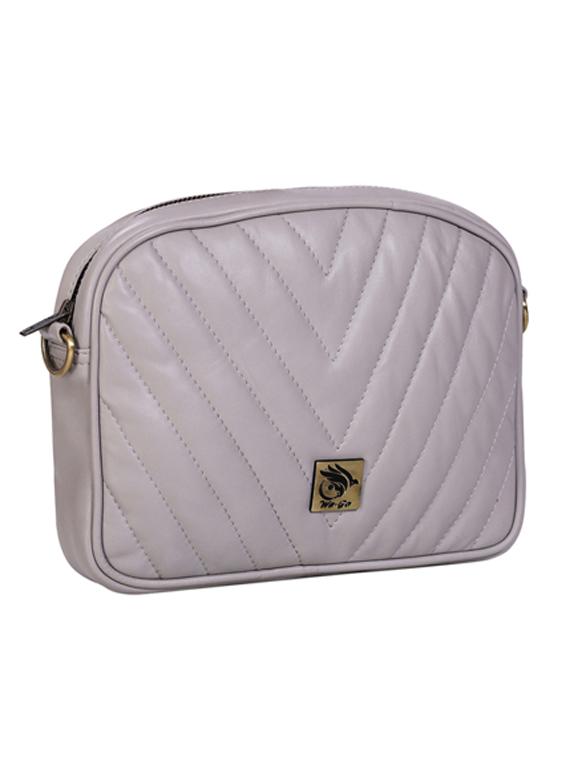 grey leather sling bag - 21276659 - Standard Image - 2