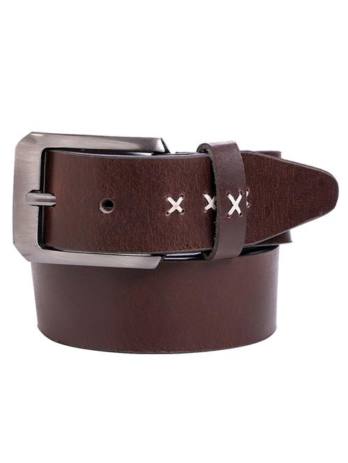 brown leather belt - 21276732 - Standard Image - 0