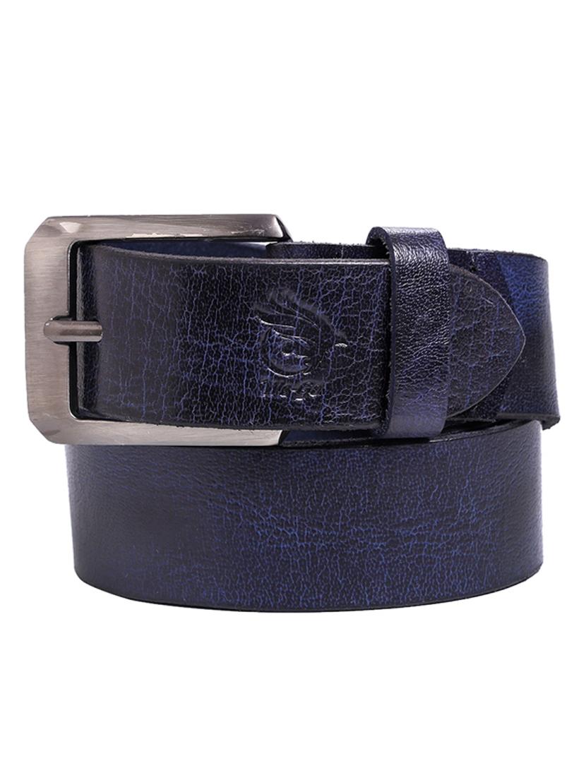 navy blue leather belt - 21276764 - Zoom Image - 0