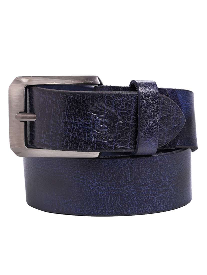 navy blue leather belt - 21276767 - Zoom Image - 0