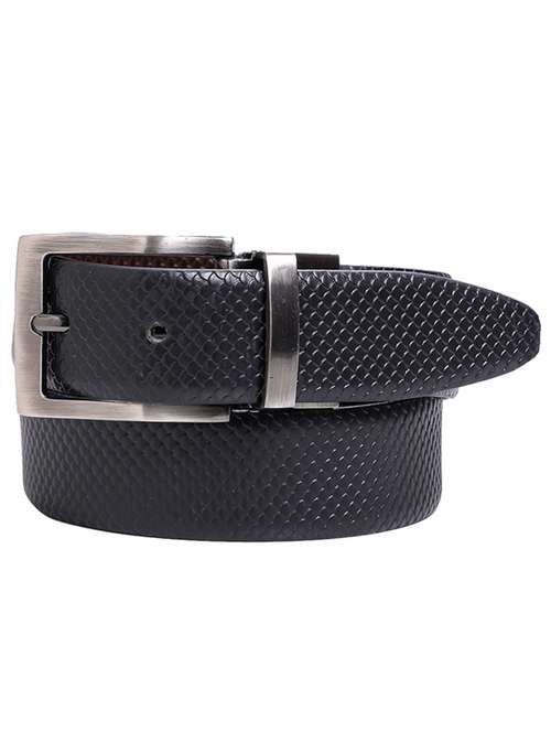 black leather belt - 21276780 -  Standard Image - 0