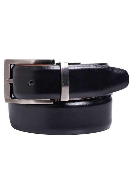 black leather belt - 21276782 - Standard Image - 0