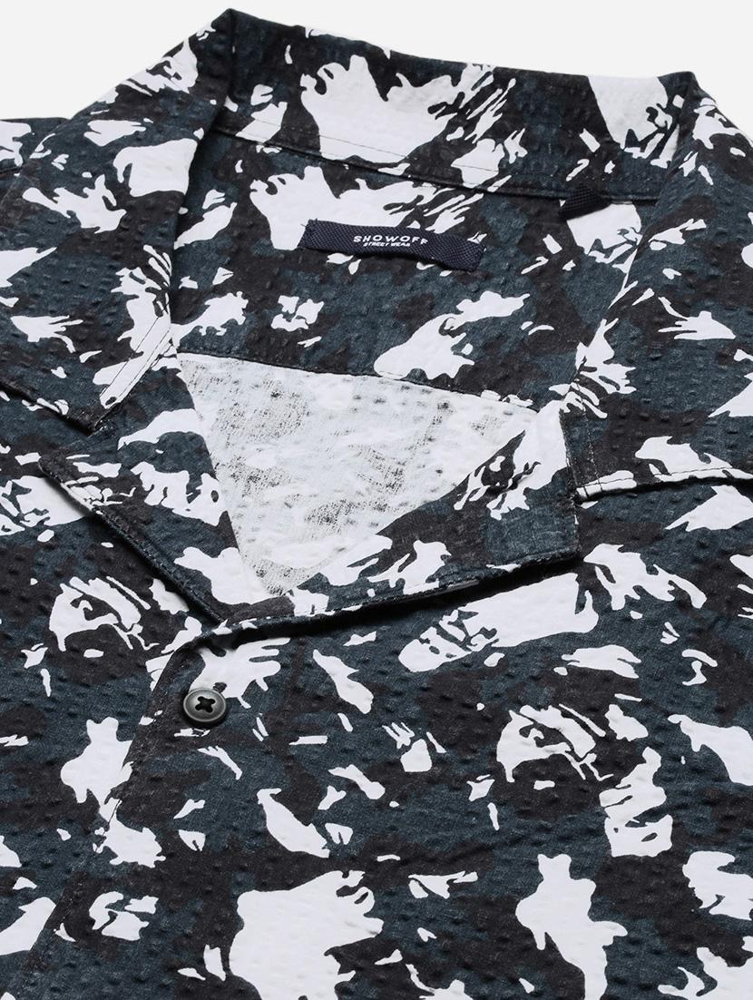 men printed cotton co-ord set - 21276943 - Standard Image - 7
