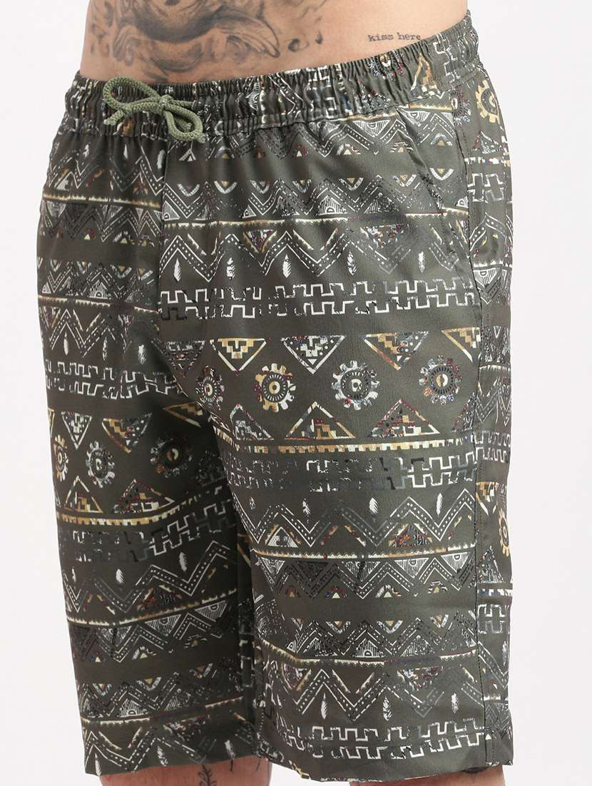 men geometric printed co-ord sets - 21276968 -  Standard Image - 7