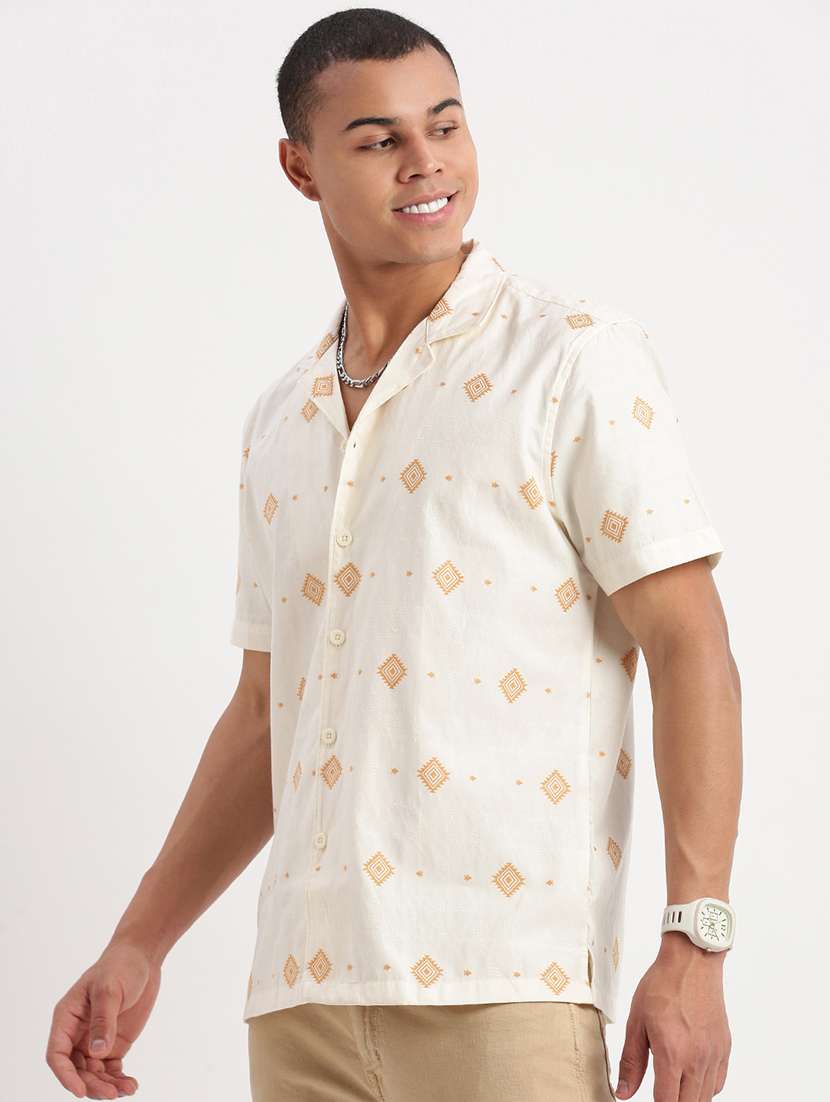 men printed casual shirt - 21277201 -  Standard Image - 2