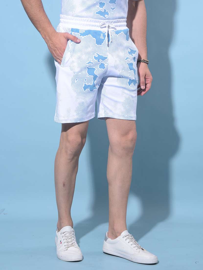 men mid rise printed shorts - 21277442 -  Standard Image - 2