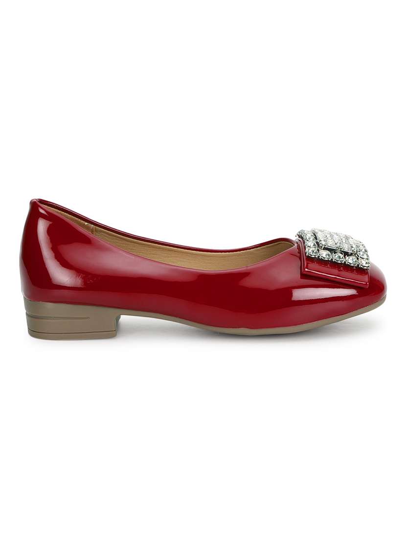 red patent leather ballerina - 21278249 - Standard Image - 2