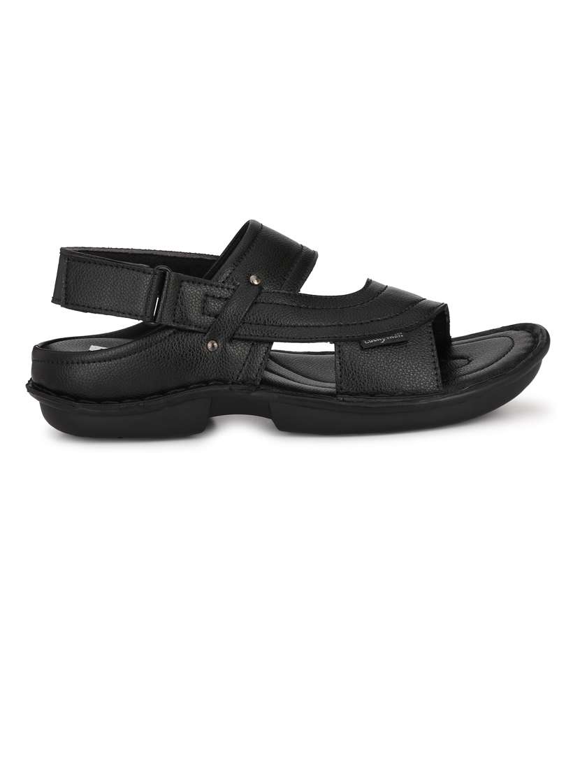 bucik bck073 lightweight comfort summer trendy premium stylish men black sandals  - 21278360 -  Standard Image - 2