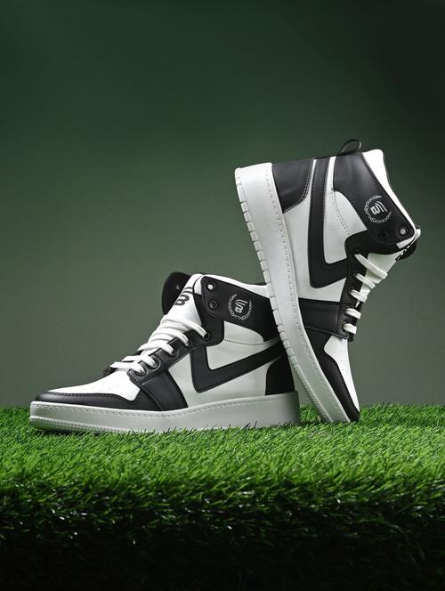 bucik black bck7046 lightweight comfort summer trendy premium stylish high tops for men  - 21278464 -  Standard Image - 0