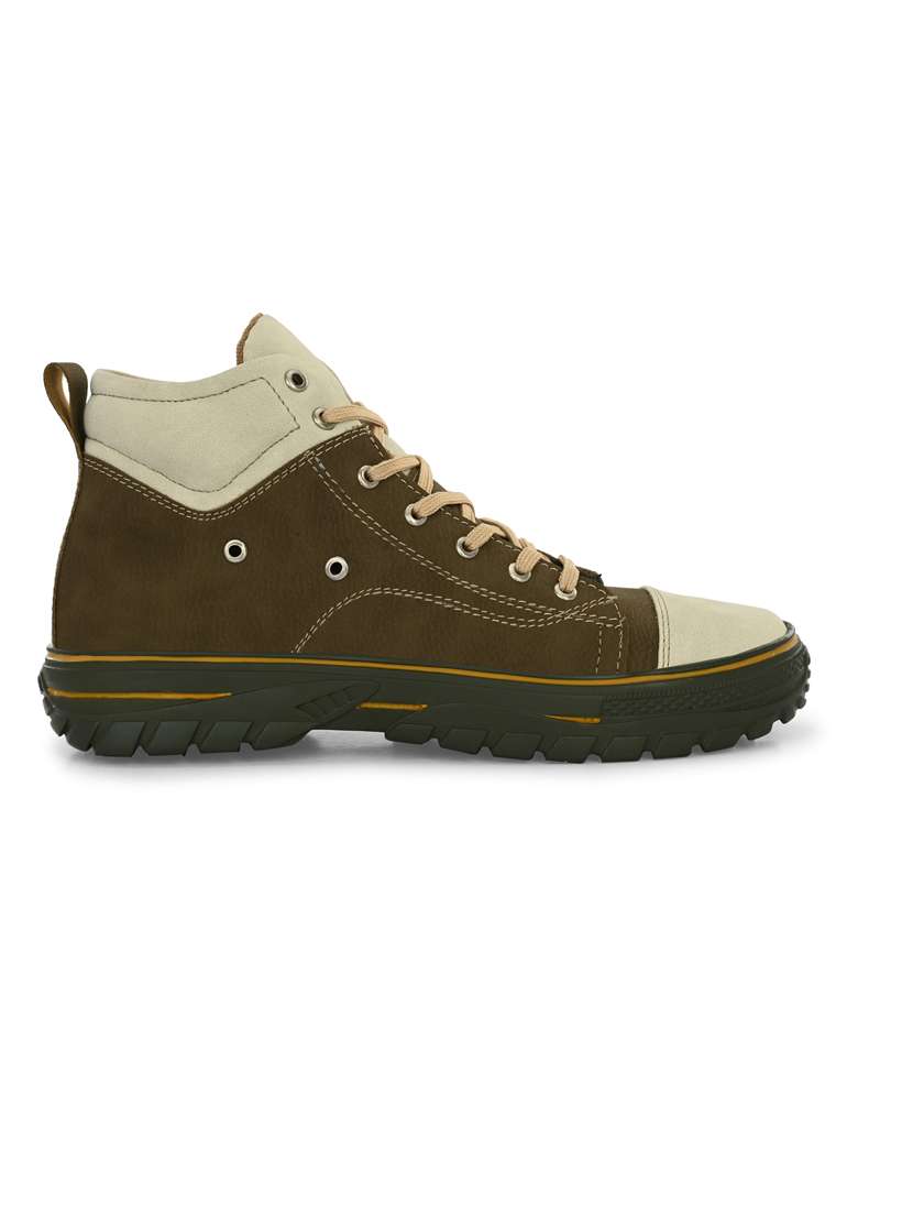 bucik olive bck4025 lightweight comfort summer trendy premium stylish high tops for men  - 21278475 -  Standard Image - 2