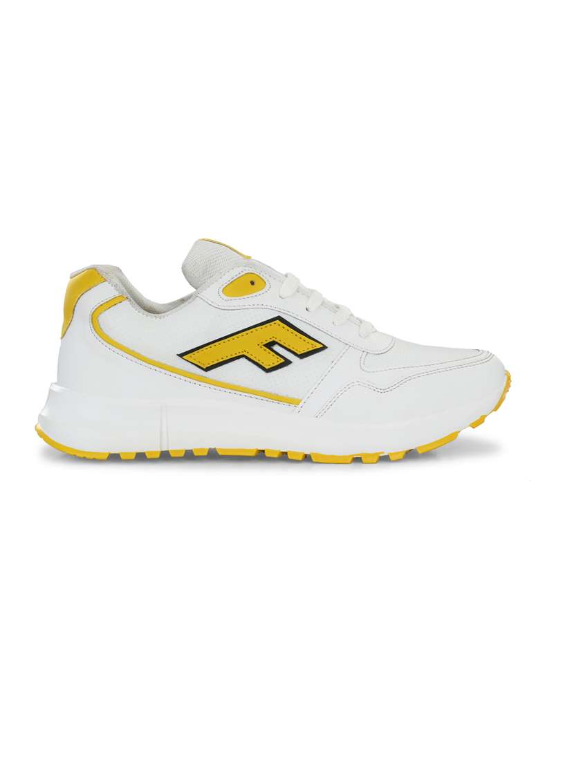 bucik white bck10157 lightweight comfort summer trendy premium stylish running shoes for men - 21278489 - Standard Image - 2