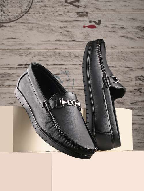 men slip on horsebit loafers - 21278668 - Standard Image - 0