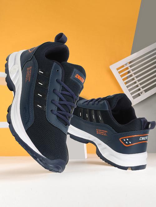 men lace up sports shoes - 21279737 - Standard Image - 0