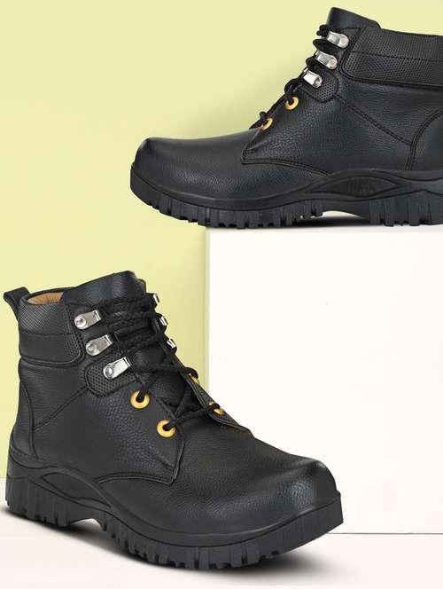 bucik black bck3072 lightweight comfort summer trendy premium stylish boots for men  - 21279779 -  Standard Image - 0