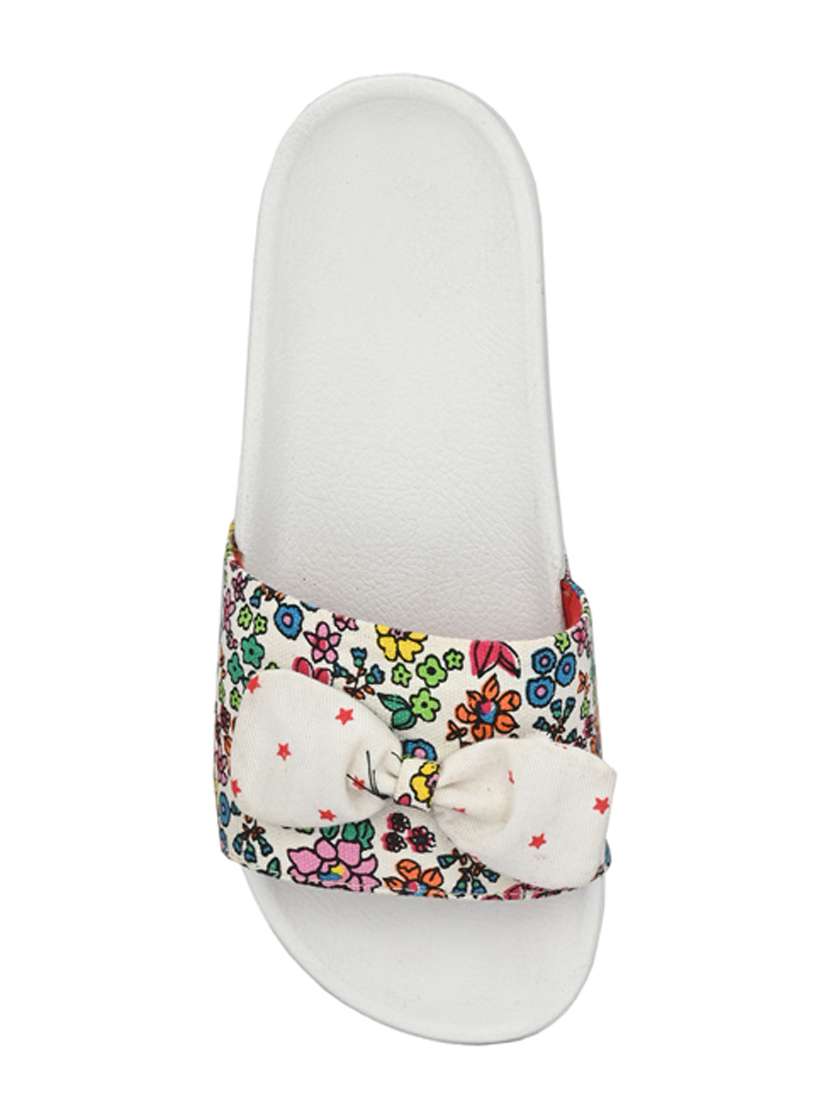 bucik white women bck9021 lightweight comfort summer trendy premium stylish slides  - 21279797 -  Standard Image - 2