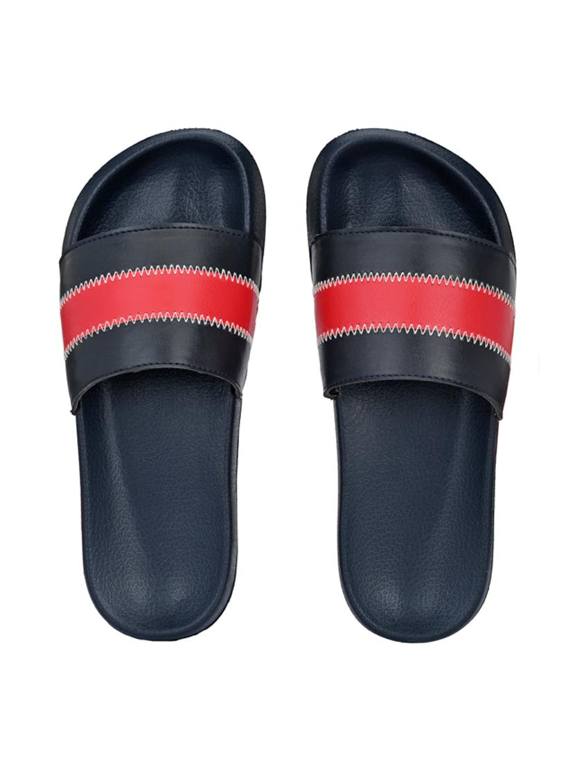bucik blue men bck9060 lightweight comfort summer trendy premium stylish slides - 21279817 - Standard Image - 2