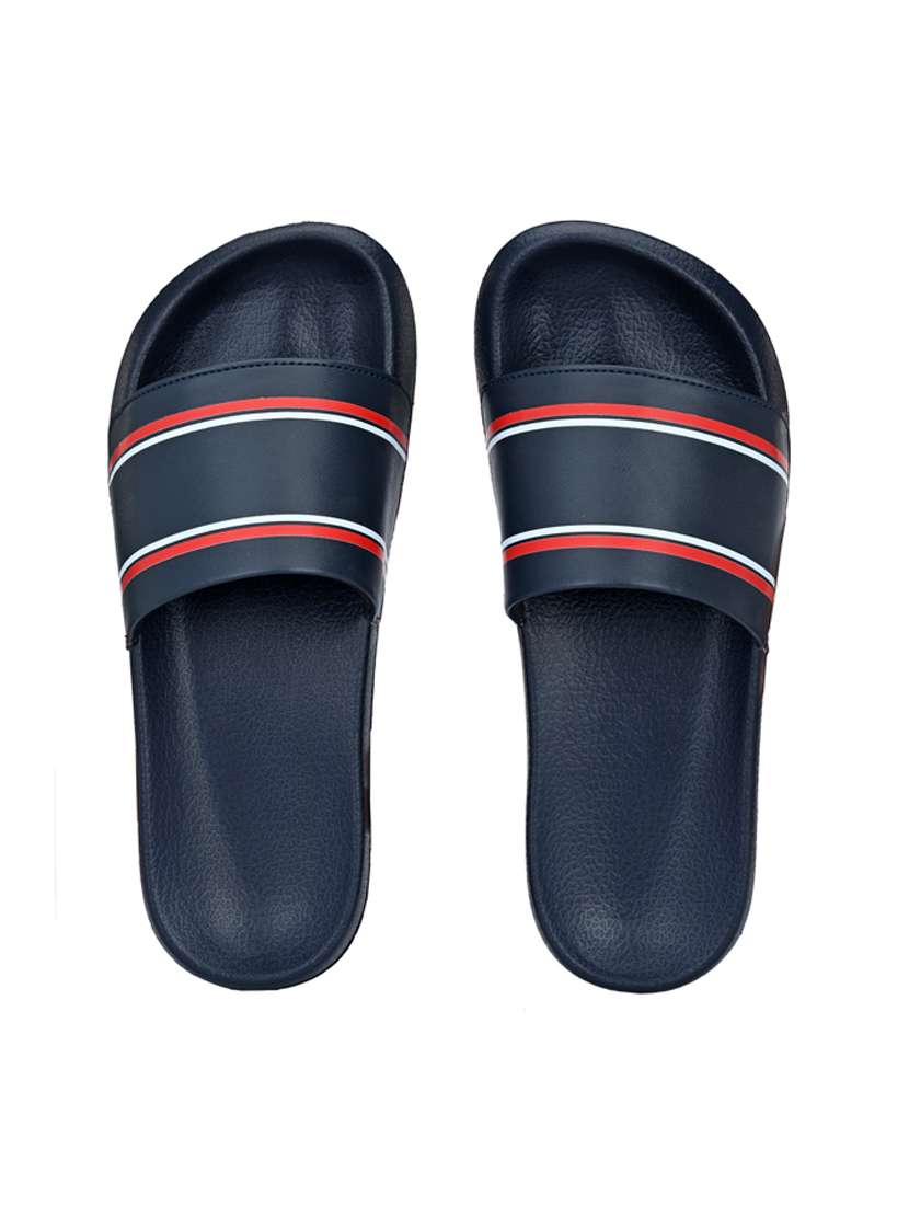 bucik blue men bck9051 lightweight comfort summer trendy premium stylish slides - 21279823 - Standard Image - 2
