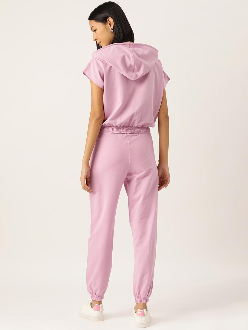women printed t-shirt & jogger co-ord set - 21280159 - Standard Image - 2