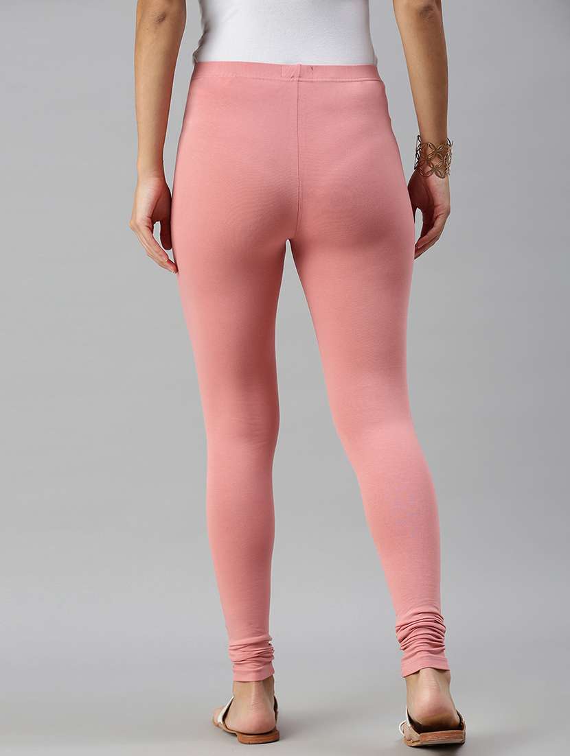 women solid mid rise churidar legging - 21281520 -  Standard Image - 2