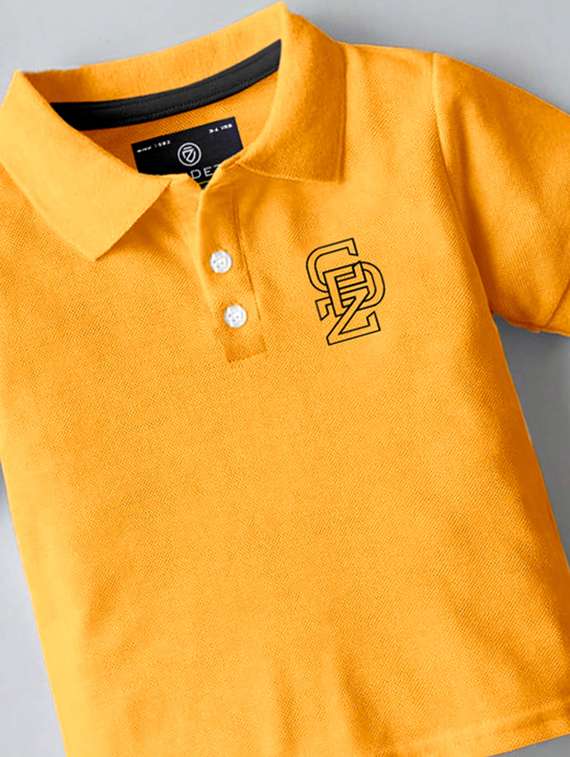 boys solid short sleeves polo t-shirt - 21281971 -  Standard Image - 2