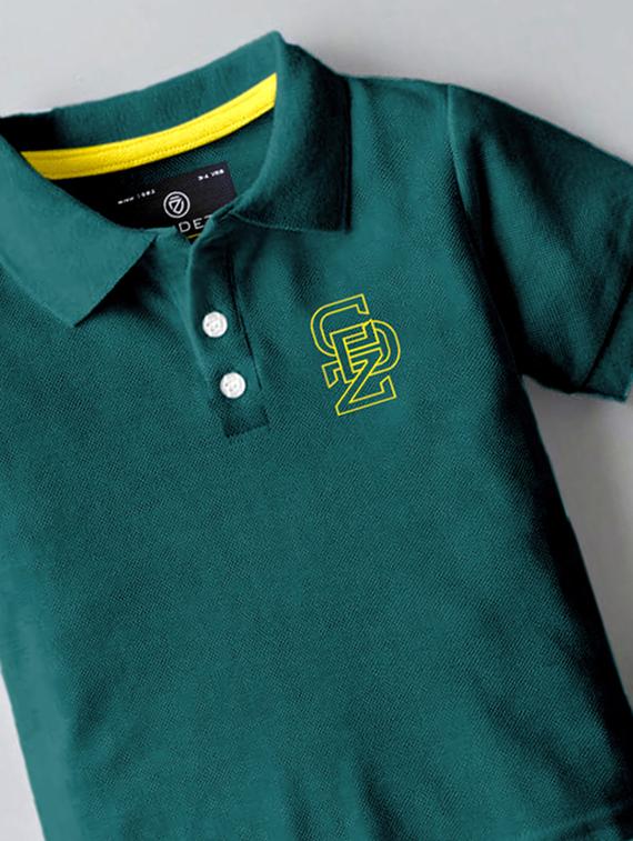 boys solid short sleeves polo t-shirt - 21281973 - Standard Image - 2