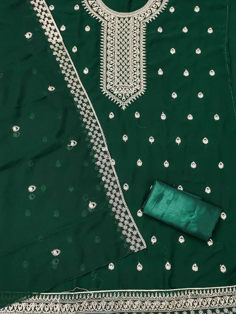 women embroidered unstitched suit set - 21284195 - Standard Image - 2