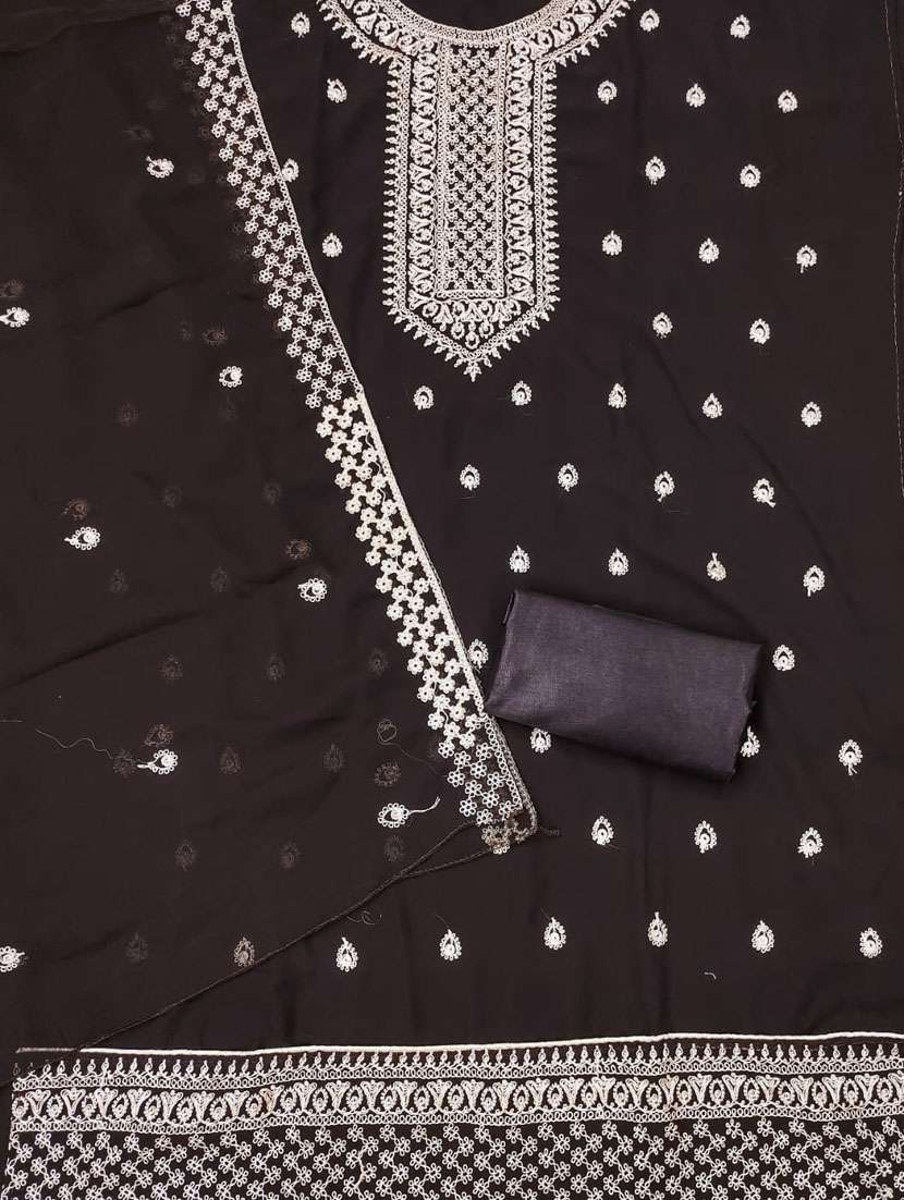 women embroidered unstitched suit set - 21284196 - Standard Image - 2