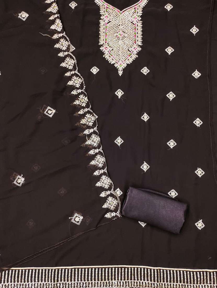 women embroidered unstitched suit set - 21284203 - Standard Image - 2